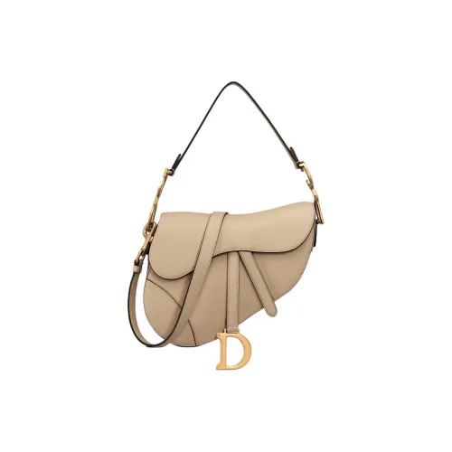 DIOR Седло с рельефом телячья кожа седло сумка сумка через плечо сумка женская песочный