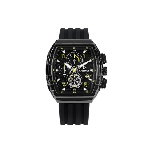 CASIMA Кварцевый Movement Унисекс Часы 44,5mm*47,5mm*14,5mm Черные