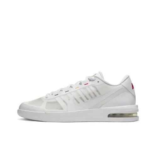 Nike Air Max Vapor Панель Амортизация Износостойкие Низкие Кроссовки для Скейтбординга Унисекс Белые