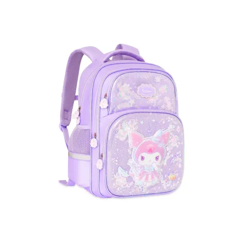 Sanrio Polyester Backpack Large Unisex Pink Purple