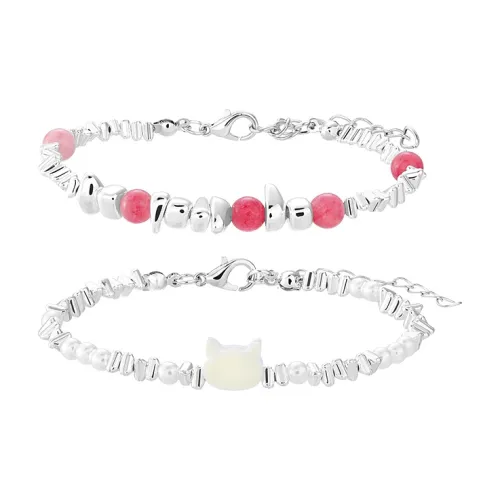 VIVIWELL Браслеты из меди и сплава женские