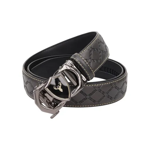 AUGTARLION Модный Винтаж V Монограмма Время процветания Коровья кожа Ремни Мужской 3,5CM