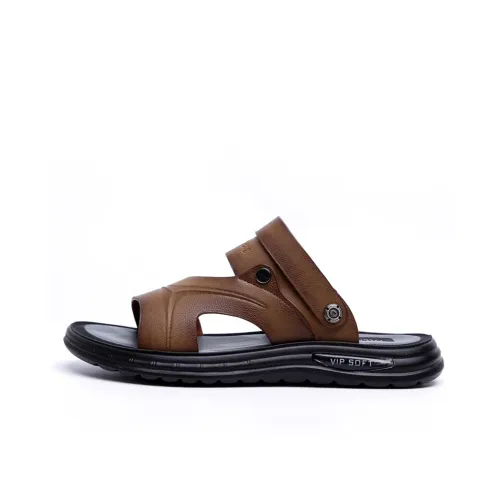 PALMPOLO Лето Новинка Пляжные сандалии Верхняя одежда Дышащий DUAL PURPOSE Тапочки Мужской