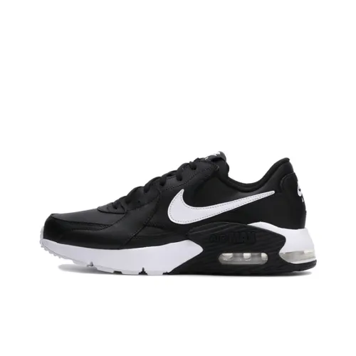 Nike Air Max Excee Low Топ Повседневные Беговые Кроссовки Мужские Черно-Белые
