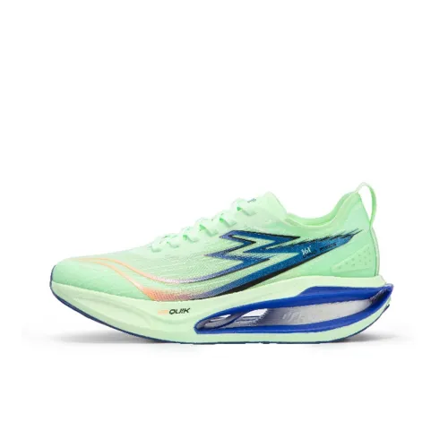 361° Амортизаторы Slip-resistant устойчивые к истиранию дышащие низкий топ кроссовки для бега Sprint мужские ледяной изумрудно-зеленый