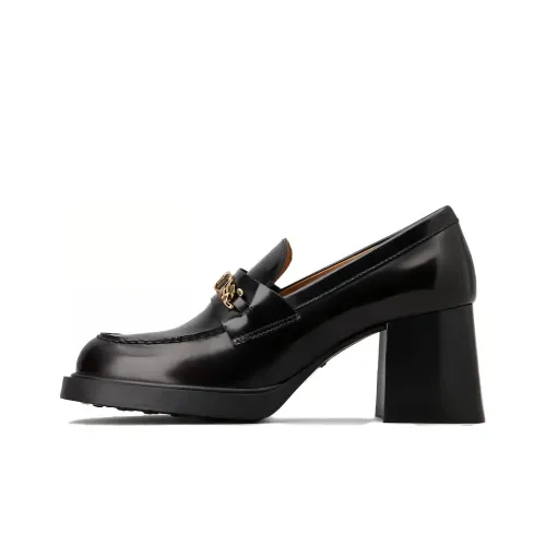 TOD'S Лоферы 6,5 см Женские Черные