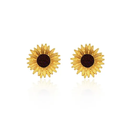 Выставка Эмалевое покрытие Сплав Серебряный Hands Серьги Женские