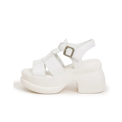 Сандалии в римском стиле Milan Love Song Женские Белые