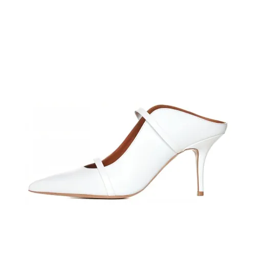 Malone Souliers Домашние тапочки с резиновым покрытием белые для женщин