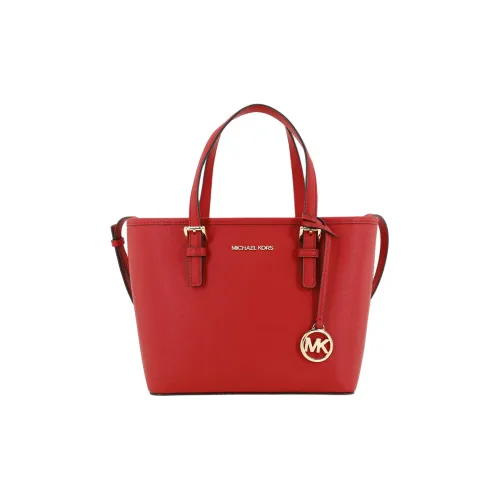 MICHAEL KORS Jet Set Кожа Сумка Маленькая Женская Красная