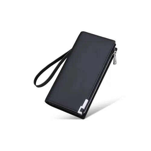 WilliamPOLO Синтетическая кожа Длинный кошелек с несколькими слотами для карт подходит для чехла для телефона большой мужской многоцветный