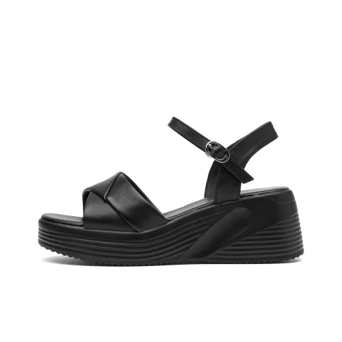 Spider King One Ремень Сандалии Женские Черный