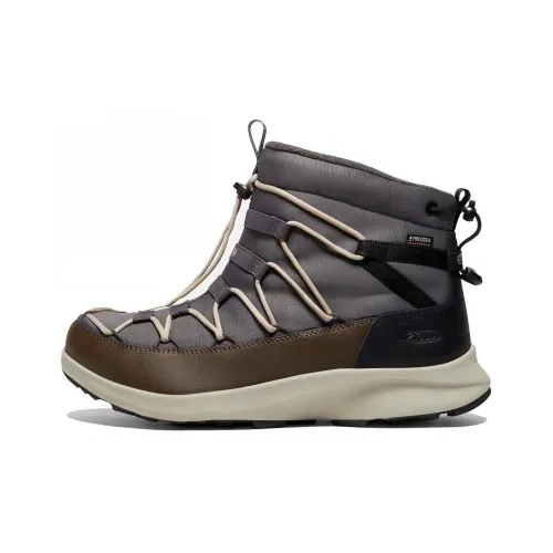 KEEN UNEEK SNK CHUKKA WP Уличная обувь Мужская Серый Черный