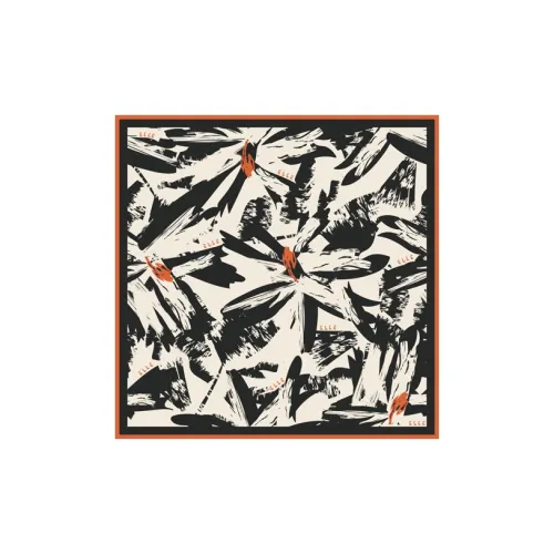 ELLE Шарф из шелка тутового дерева квадратный женский