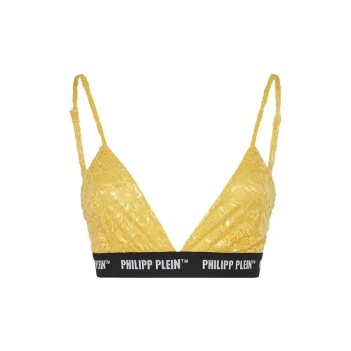 PHILIPP PLEIN Желтые Женские Бюстгальтеры