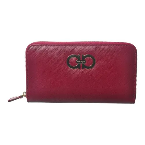 FERRAGAMO Телячья кожа Кошелек Женские Красный