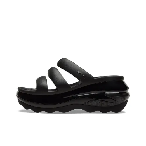 Crocs Слипоны Черные Женские