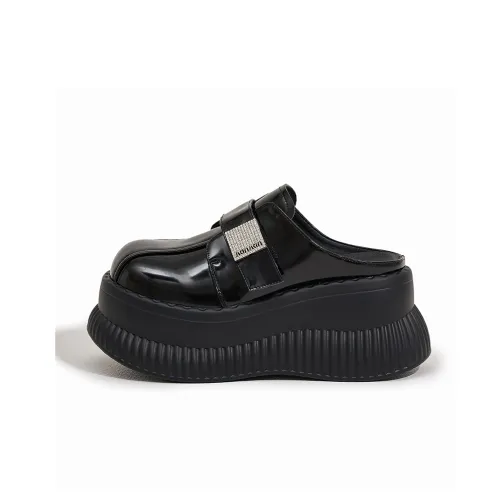 Milan Love Song Быстросохнущий Slip Устойчивый к истиранию Устойчивый к запахам Домашние тапочки Женские Черный