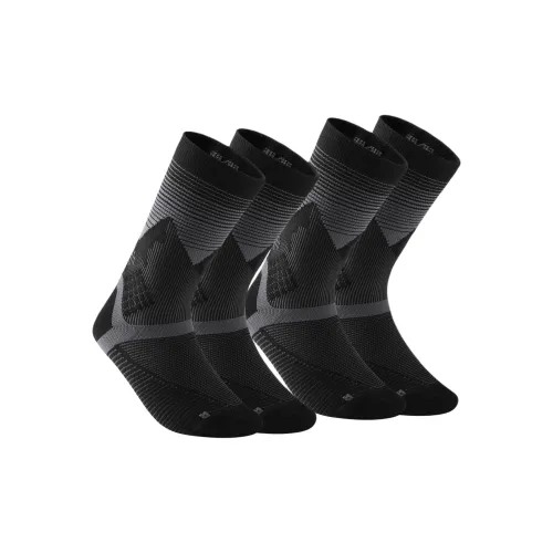 DECATHLON MH500 Высокие носки для колена унисекс 2 упаковки черный