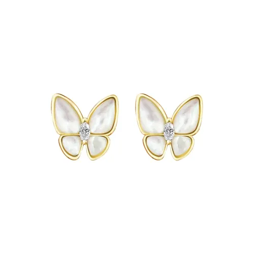 Yi Can Oxidized Кубический цирконий Серьги Женские