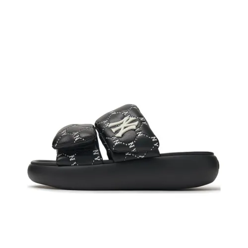 MLB Slipper Slip-Resistant Слипоны Унисекс Черные 2024