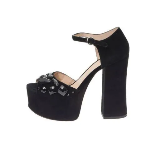 MARC JACOBS One Ремешок Сандалии Женские Черные