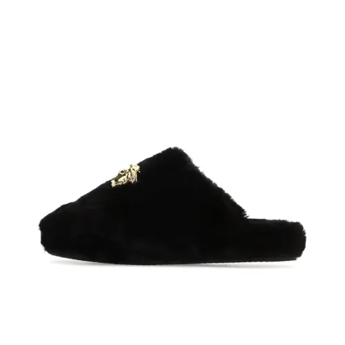 VERSACE La Medusa Тихий Домашние тапочки Женские Черный