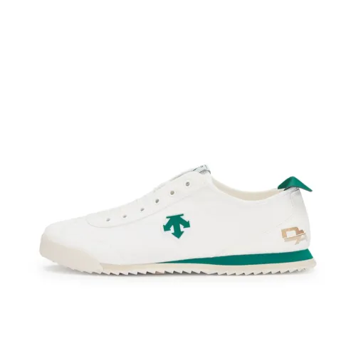 DESCENTE Chron Легкий Низкий Топ Повседневная Обувь Мужская Белая