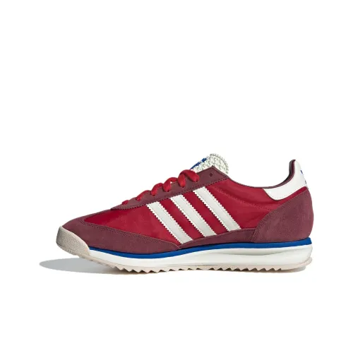 Adidas SL 72 Casual Low Top Тень Красный/Серый Белый/Синий Унисекс