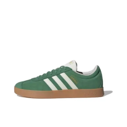 Adidas VL COURT 2,0 Кроссовки для скейтбординга Низкие Зеленые Унисекс
