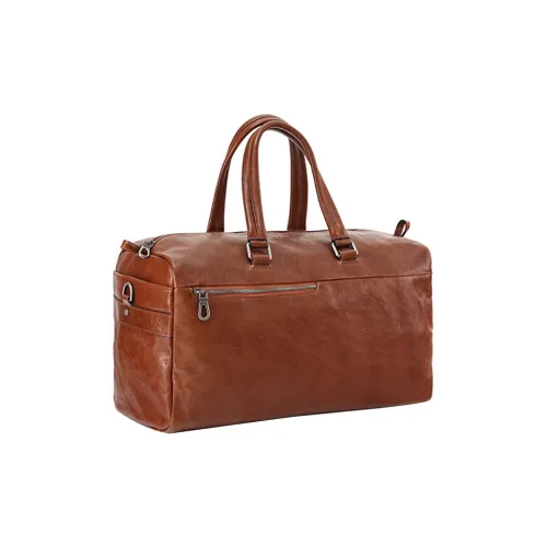 CMLZIUA Сумка из натуральной коровьей кожи стандартная мужская коричневая