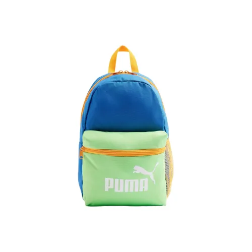 PUMA Рюкзаки Victoria‑Синий и Ярко-Зеленый Мужской