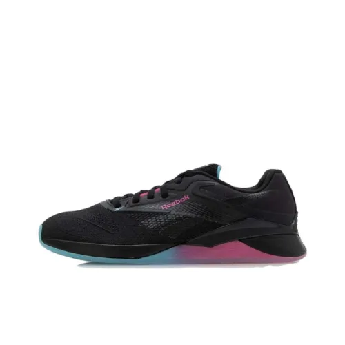 Reebok Тренировочные Кроссовки Низкие Черные Розовые Унисекс