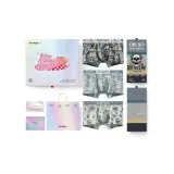 Лазерная коробка, 3 штуки (темно-синий + светло-синий + серо-голубой)