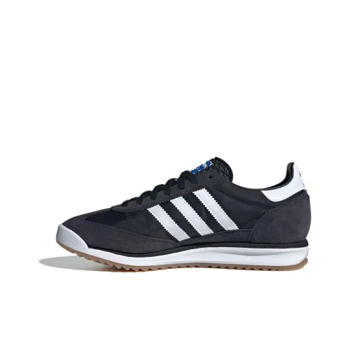 Adidas Originals SL 72 RS Амортизация Износостойкий Низкий Топ Casual Унисекс Черный Белый Синий