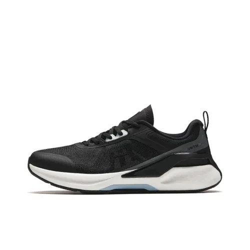 ANTA Тренировочные кроссовки Low Top Черный/Вулканический Серый Мужской