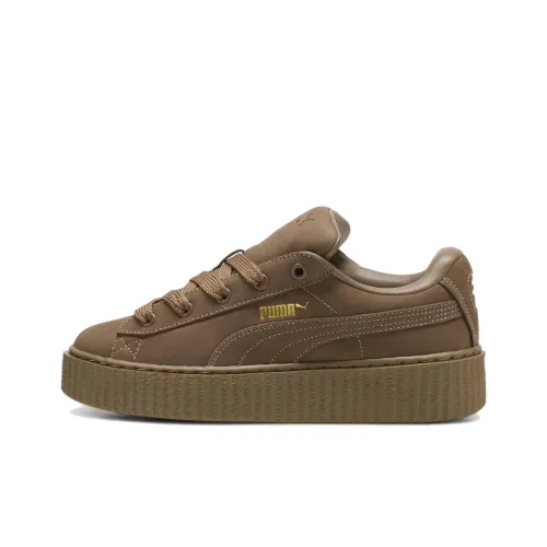 FENTY x PUMA Creeper Phatty Амортизация Низкие Кроссовки для скейтбординга Мужские Коричневые