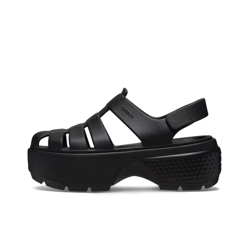 Crocs Пляжные сандалии Черные Женские