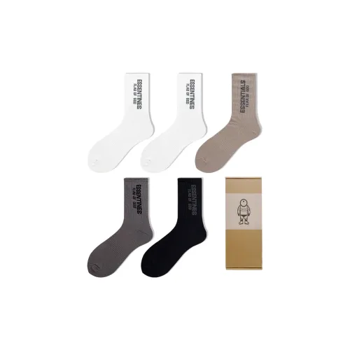 COTTON CHEESE Носки Crew Мужские упаковка из 5 пар