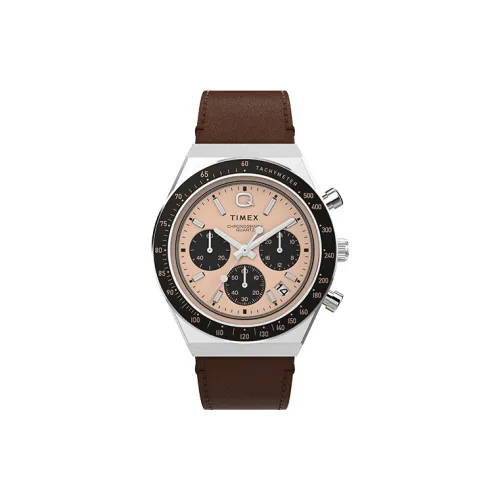 TIMEX Наручные часы Кварцевый механизм Металлический ремешок 40 мм Синий циферблат Мужские часы