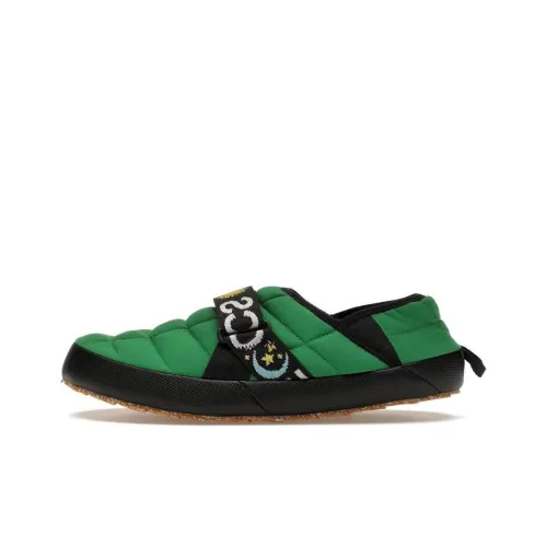 The North Face Online Ceramics Амортизаторы Slip-resistant Низкий топ Повседневная обувь Унисекс Зеленый