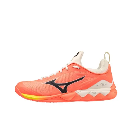 Mizuno Luminous 2 Тренировочные Кроссовки Низкие Топ Оранжевый Черный Желтый Унисекс