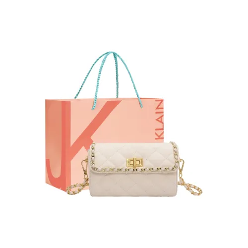 JANE KLAIN ПУ (полиуретан) Сумка через плечо Женская Экрю Черный Коричневый