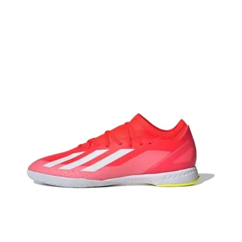 Adidas X Crazyfast.1 Футбольные бутсы Низкий верх Солнечный красный/Облачный белый/Команда Солнце Желтый Мужской