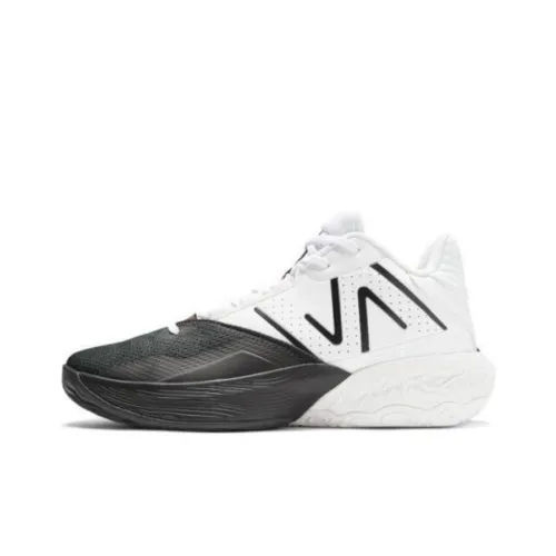 New Balance Two Wxy V4 Баскетбольные кроссовки Низкий топ Белый Черный Унисекс