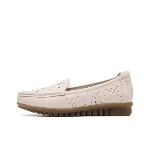 Spider King Лоферы на резиновой подошве Женские Белые