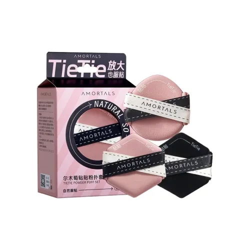 AMORTALS Dry and Wet Dual Use Двойной Bandages Двойной Sided Air cushion Розовый Легко наносится без эффекта "каки"