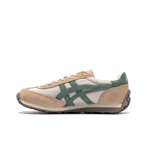 Onitsuka Tiger Edr 78 Амортизация Износостойкий Низкий Топ Casual Унисекс Коричневый Зеленый