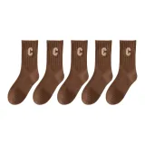 5 пар (Светлый кофейный)