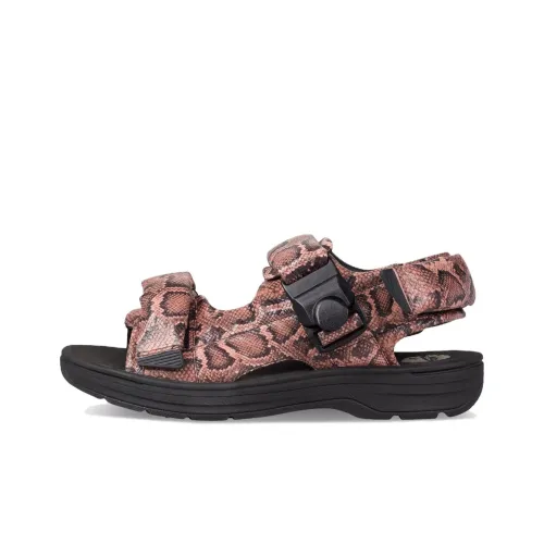 MARTINE ROSE x Clarks Originals Coming Up Roses Beach Sandals Men's Umber Red MARTINE ROSE x Clarks Originals Coming Up Roses Пляжные сандалии Мужские Умбра Красный